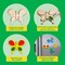 JOYIN Wooden Magnets, Spring Arts & Crafts for Boys and Girls Ages 4+, Childrens Painting Craft Activities Kit, Craft Toys Gifts for 4, 5, 6, 7, 8, 9, 10, 11 & 12 Year Old Kids